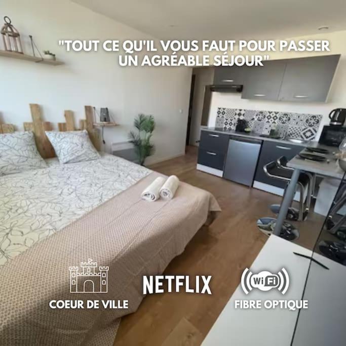 Studio Cosy Rue Alexander Taylor, Wifi, 2 Pers ポー エクステリア 写真